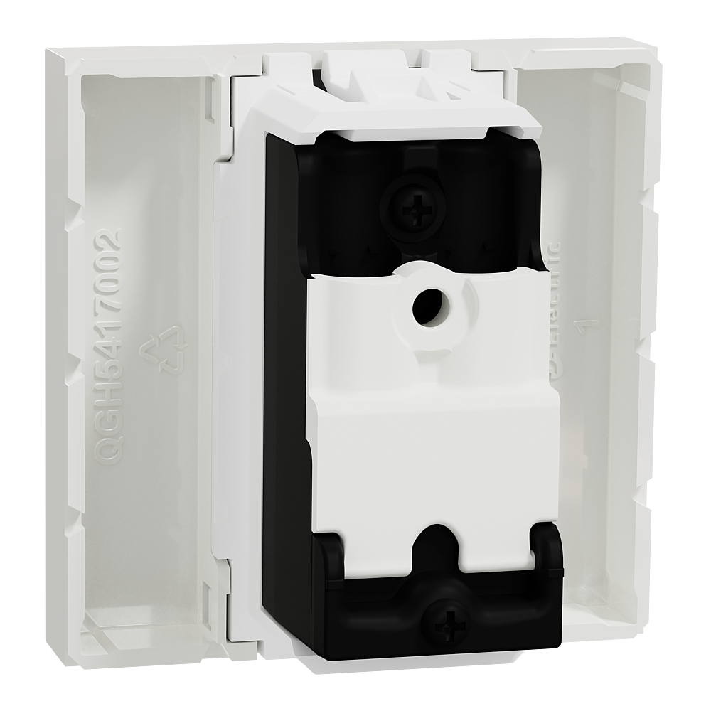 Prise TV mâle individ 2m Blanc